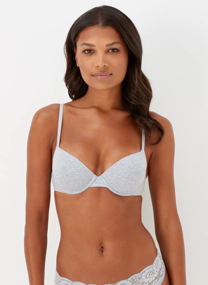 Matalan 2 Pack Cotton Rich T-Shirt Bras