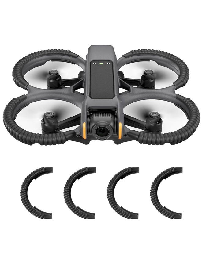 Propeller protection cover quick release anti-collision ring propeller protection cover (black accessories), dedicated for drone / model aircraft blade protector  - Image 1