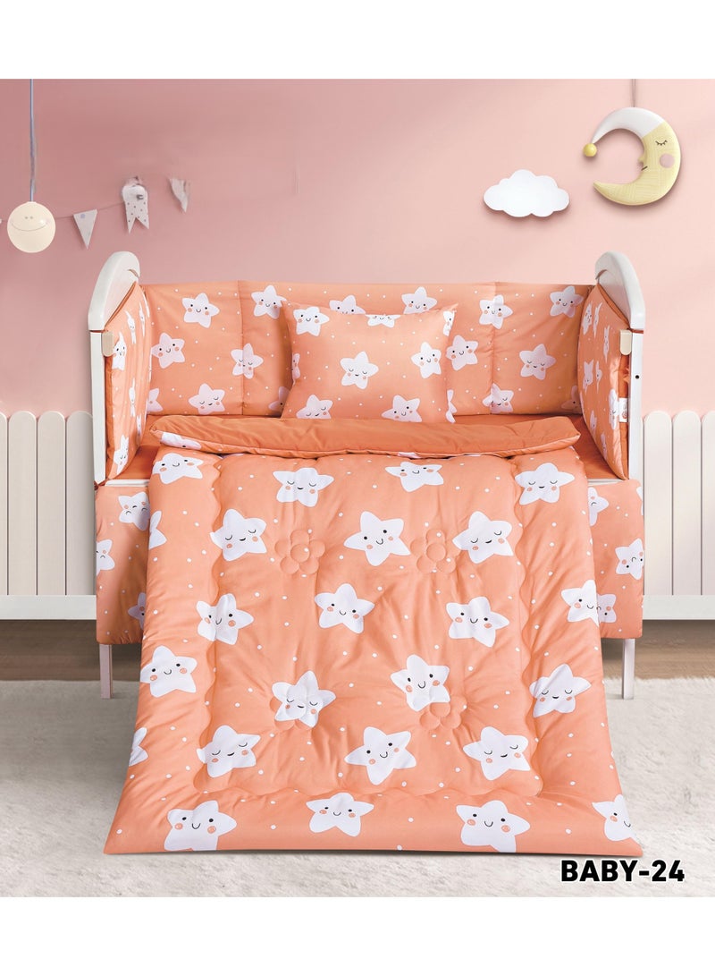 Exclusive baby bedding set with barriers for your child's comfort