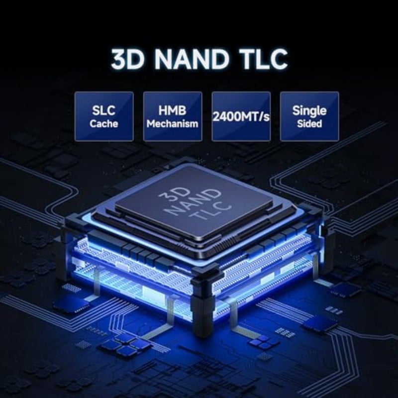 S880 NVMe SSD 1TB PCIe 4.0 M.2 2280 Gaming SSD 3D NAND TLC Seq. Read Speeds UP to 7300MB s Dynamic SLC Cache Internal Solid State Drive for PS5 Enthusiasts High End Computing Gaming - Image 4