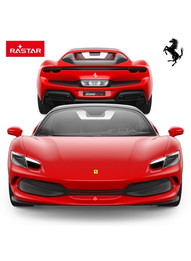 Rastar 1:16 Scale Ferrari 296 GTS Remote Control Car, Officially Licensed Ferrari RC Toy Car for Kids - Image 2