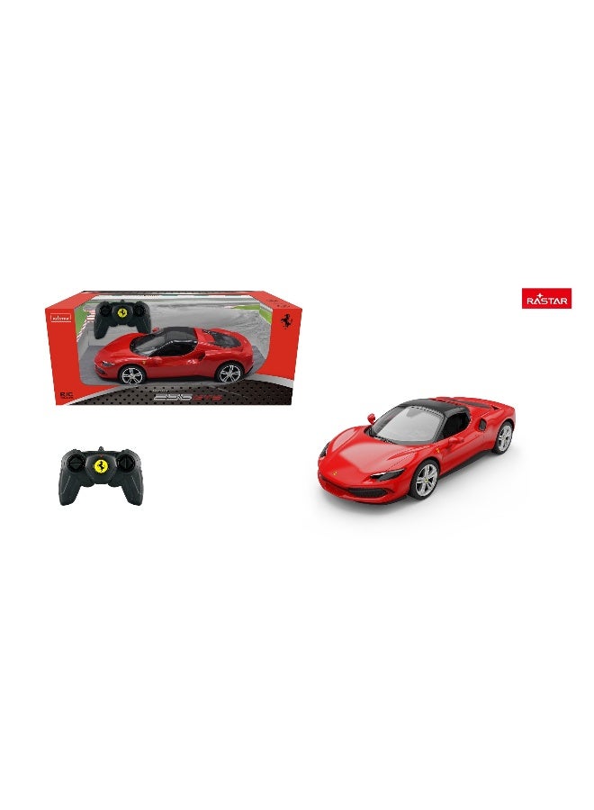 Rastar 1:16 Scale Ferrari 296 GTS Remote Control Car, Officially Licensed Ferrari RC Toy Car for Kids - Image 4