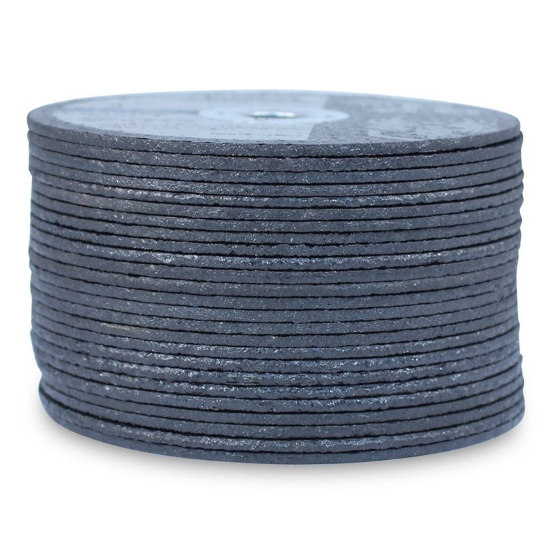 BHA Metal and Stainless Steel Cut Off Wheels for Die Grinders, 3” x 1/16” x 1/4” - 25 Pack - Image 2