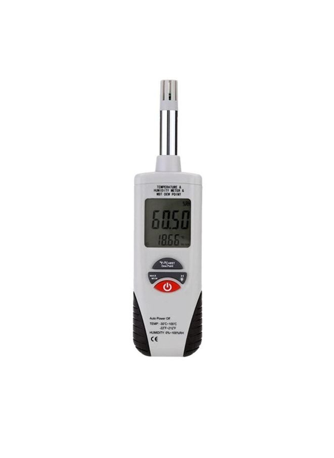 Mengshen - Mengshen Digital Psychrometer Handheld Backlight Temperature Humidity Meter with Dew Point and Wet Bulb Temperature for Industry, Agriculture, Home Daily Use Battery Included - Image 1