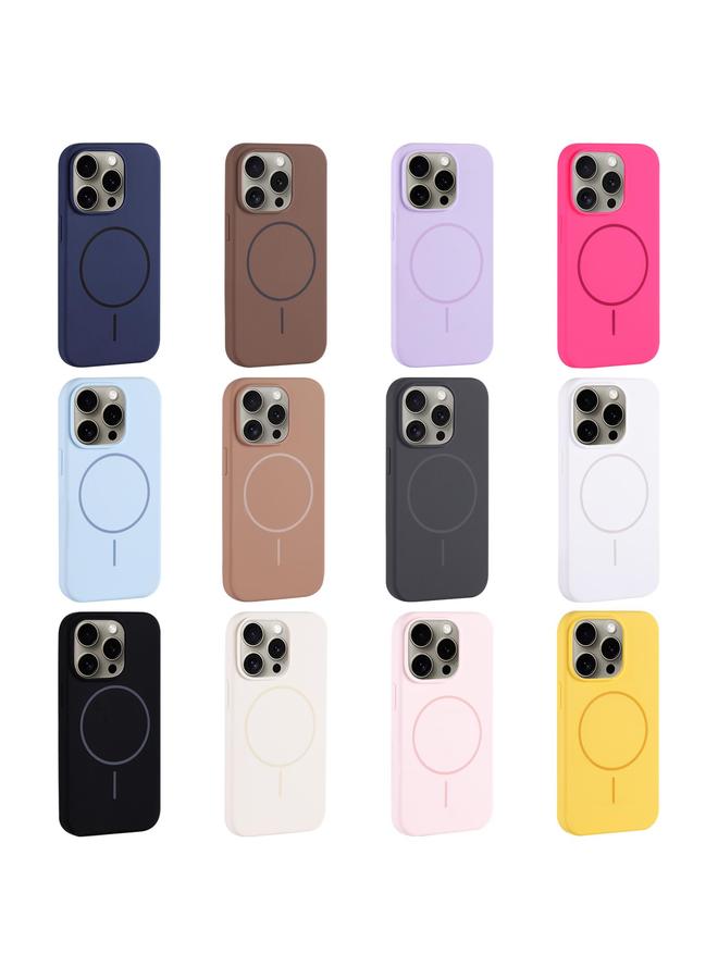 S-TOP Case For iPhone 16 Plus Large Hole Camera MagSafe Liquid Silicone Full Coverage Phone Case - Image 2