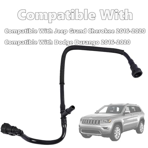 NiLooki 68250914AB Vacuum Hose Compatible with Jeep Grand Cherokee 2016-2020, Compatible with Dodge Durango 2016-2020,Vapor Canister Purge Valve Hose Replace 68250914AA 68250914AB - Image 2