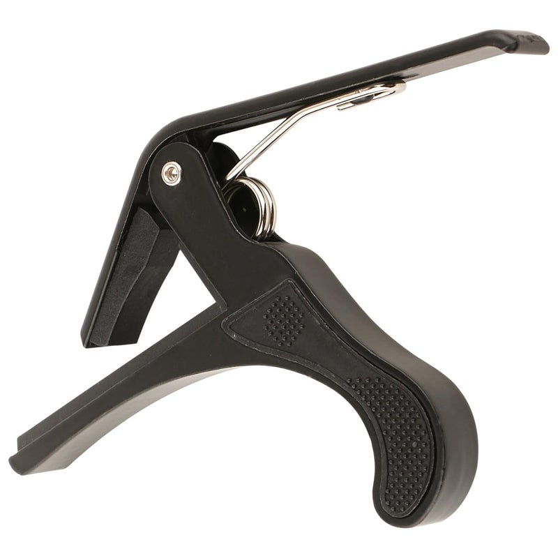Juarez Juârez JRZ250 One Handed Trigger Guitar Metal Capo Quick Change for Ukulele, Electric and Acoustic Guitars, Black - Image 1