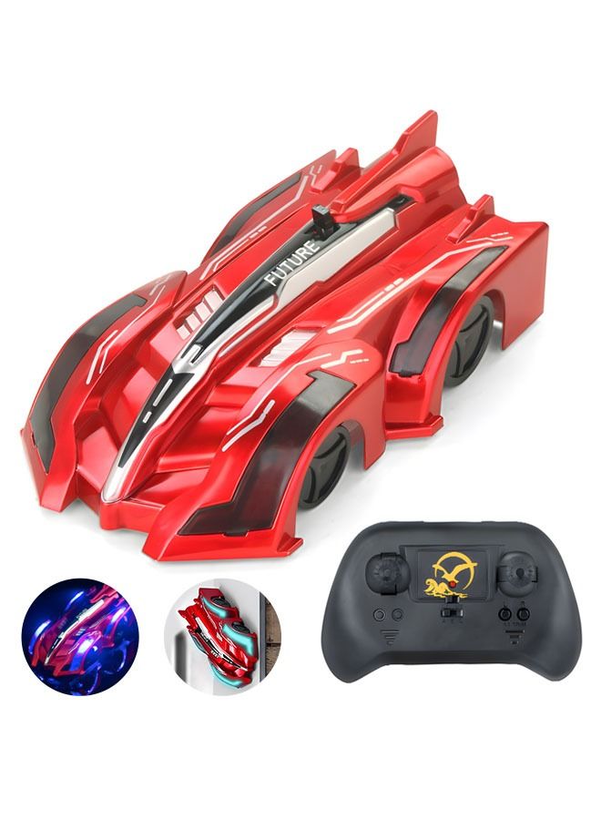 Wall Climbing Remote Control Car with 360 Rotation and Lights 2.4GHZ RC Car That Climbs Walls Recharge RC Stunt Cars Toys for Boys Gifts for 3 4 5 6 7 8 9+ Year Old - Image 2