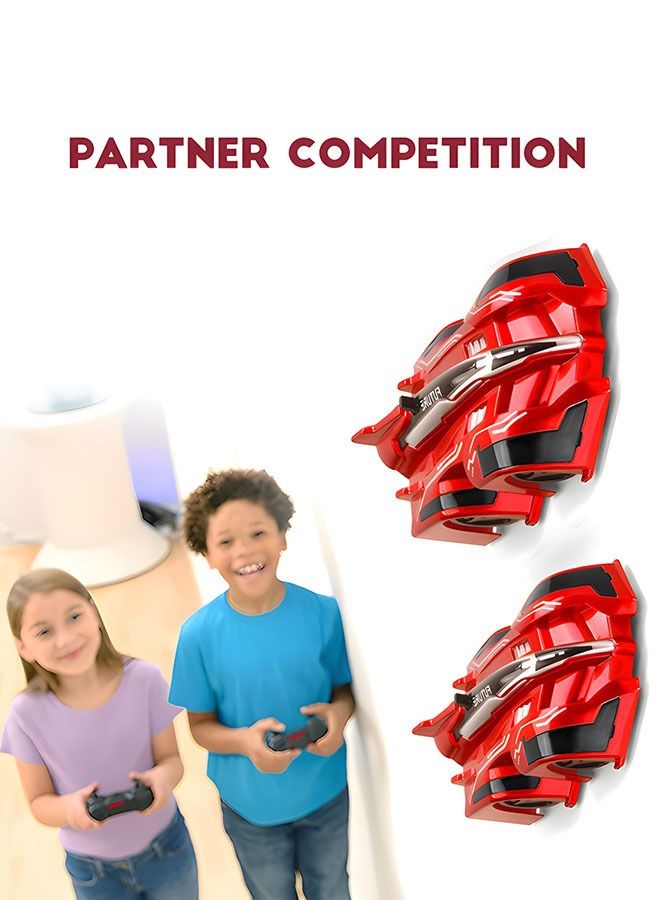 Wall Climbing Remote Control Car with 360 Rotation and Lights 2.4GHZ RC Car That Climbs Walls Recharge RC Stunt Cars Toys for Boys Gifts for 3 4 5 6 7 8 9+ Year Old - Image 3