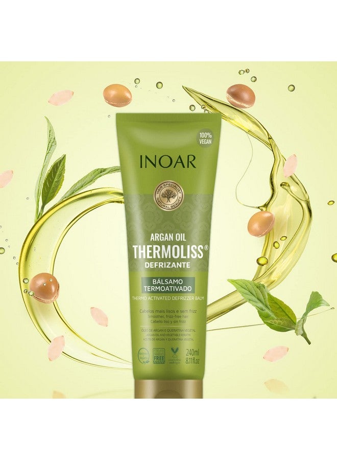 Inoar Thermoliss Keratin Straightening Conditioner For All Hair Types 240 Grams - Image 3