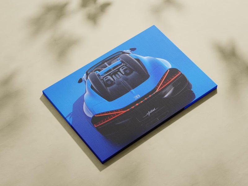 BPA® Blue Bugatti W Mistral Canvas Art - Image 3