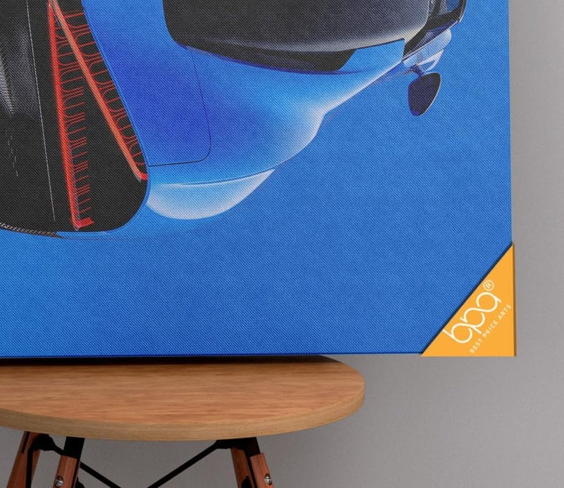 BPA® Blue Bugatti W Mistral Canvas Art - Image 5