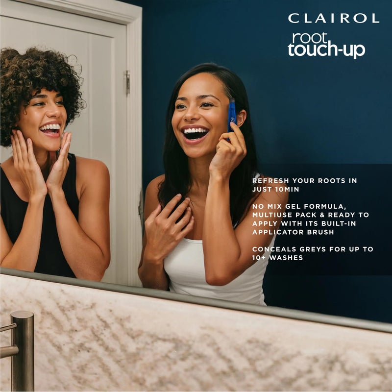 CLAIROL جل تلوين الشعر شبه الدائم من كليرول لتغطية الجذور، 5 بني متوسط، عبوة من 1 - Image 2