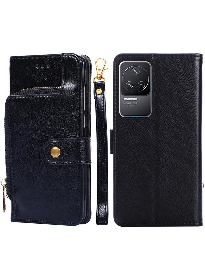 Case For Xiaomi Redmi K50/Redmi K50 Pro Zipper Bag Leather Phone Case