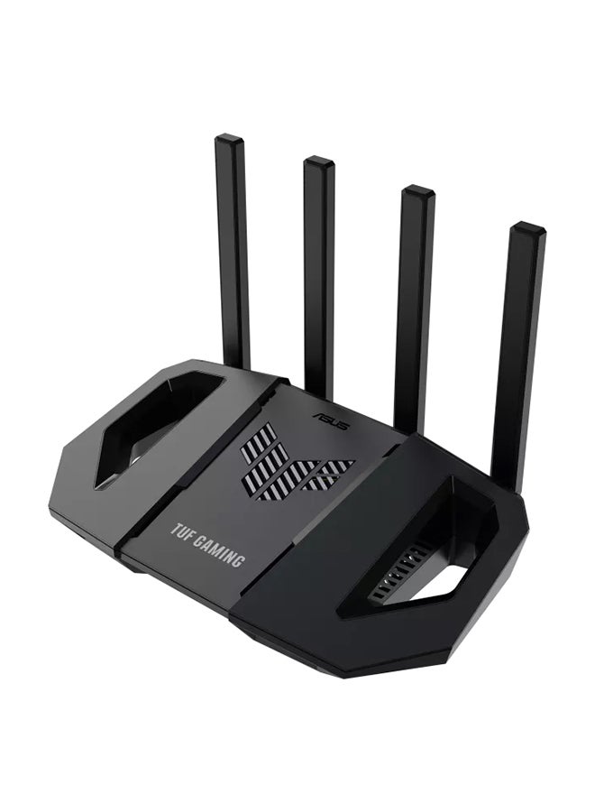 Tuf Gaming Be3600 Dual-Band Wireless Router 7, Wifi 7 802.11Be, 2.5 Gbps Port, Mobile Game Mode, Wifi In The Net, Gear Accelerator, Customizable Qos, Port Reducer, Mobile Tethering Black