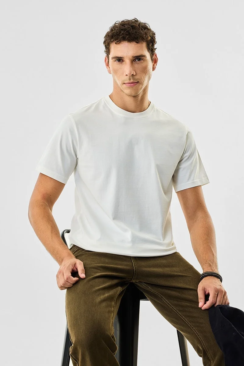 SNITCH 100% Cotton Crew Neck Core Lab T-Shirt