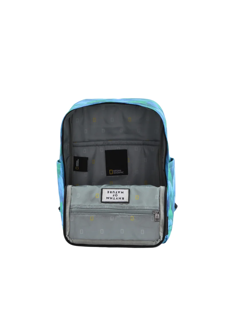NATIONAL GEOGRAPHIC National Geographic LEGEND Small Backpack Rhythm Of Nature For Men And Women, Durable Water Resistant Padded Laptop Casual Daypack, Bag For School College Office Leisure Outdoor Travel