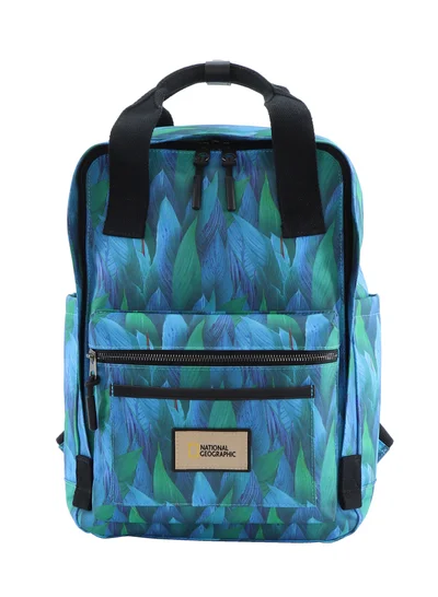 NATIONAL GEOGRAPHIC National Geographic LEGEND Small Backpack Rhythm Of Nature For Men And Women, Durable Water Resistant Padded Laptop Casual Daypack, Bag For School College Office Leisure Outdoor Travel
