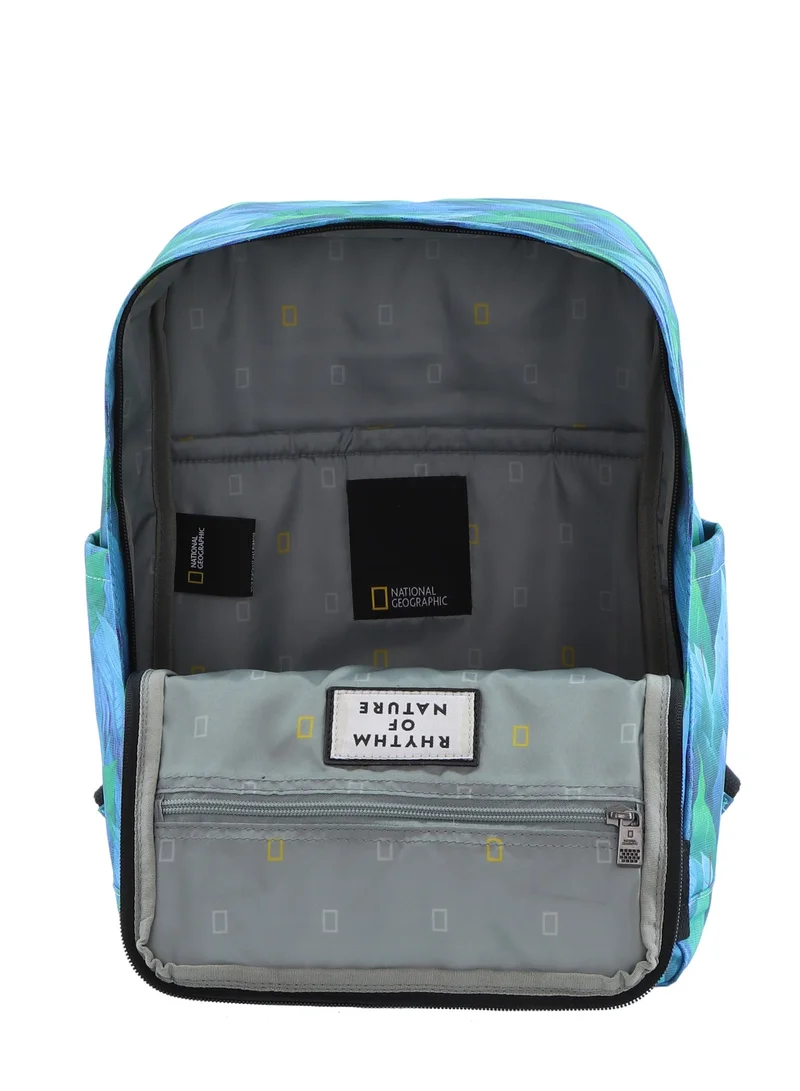National Geographic 15 National Geographic LEGEND Small Backpack Rhythm Of Nature For Men And Women, Durable Water Resistant Padded Laptop Casual Daypack, Bag For School College Office Leisure Outdoor Travel  | Best Price UAE