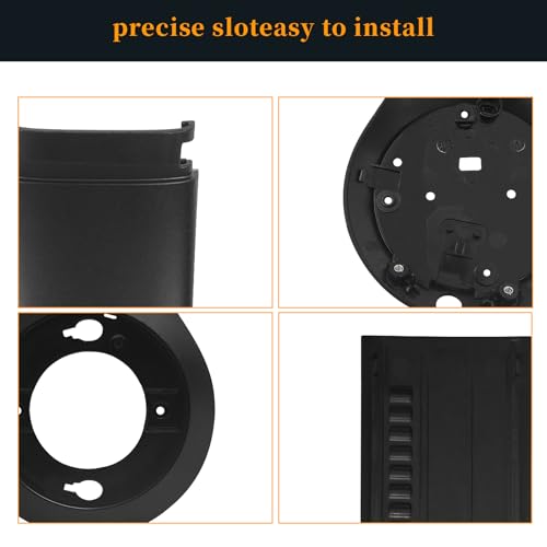 Knomix Housing Shell Including Left & Right Inside and Outside Panel Parts Accessories Replacement for Studio 3.0 Wired Wireless +Toolkit (Black) - Image 3
