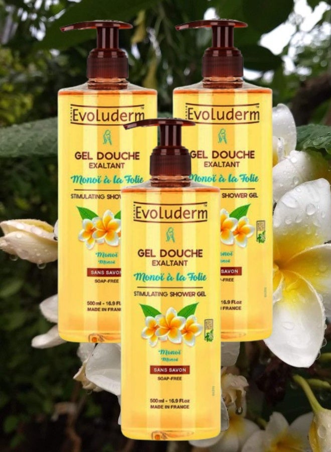 إيفو لوديرم 3 قطع جل الاستحمام إيفولوديرم بلوي دي كوكو ديتوكس 500مل - Image 1