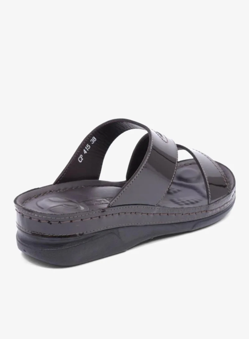 Comfort Plus  COMFORT PLUS LADIES SANDALS  -  CP415 BROWN for Women | Best Price UAE