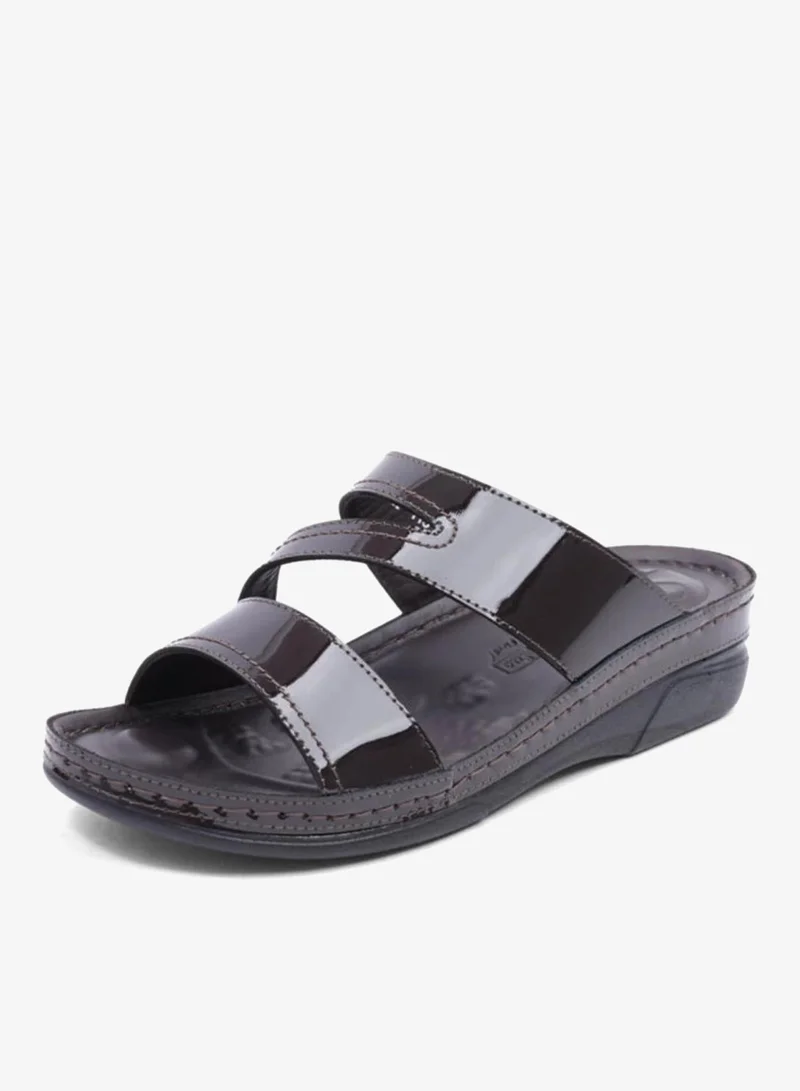 Comfort Plus  COMFORT PLUS LADIES SANDALS  -  CP415 BROWN for Women | Best Price UAE