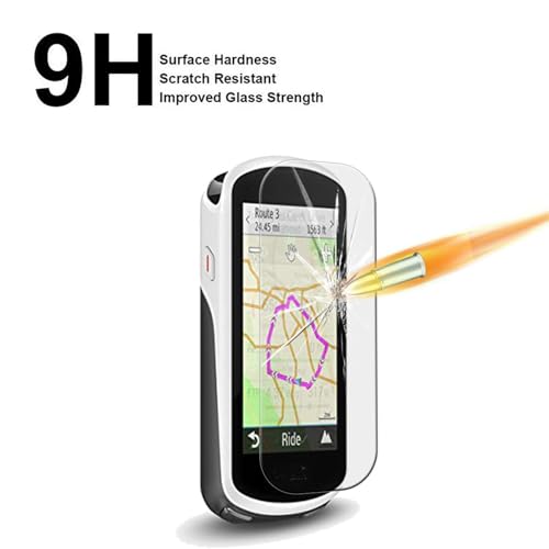 AKWOX (Pack of 4) Tempered Glass Screen Protector for Garmin Edge 1030, 0.3mm 9H Hard Scratch-resistant Protector for Garmin Edge 1030 - Image 5