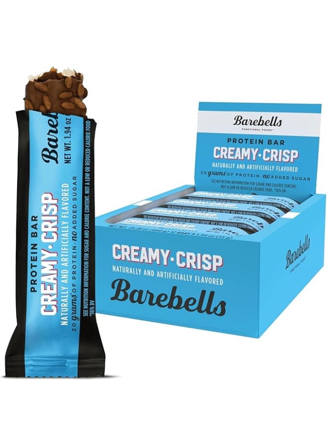Barebells Bars Creamy Crisp( 55g x 12 ) - Image 1