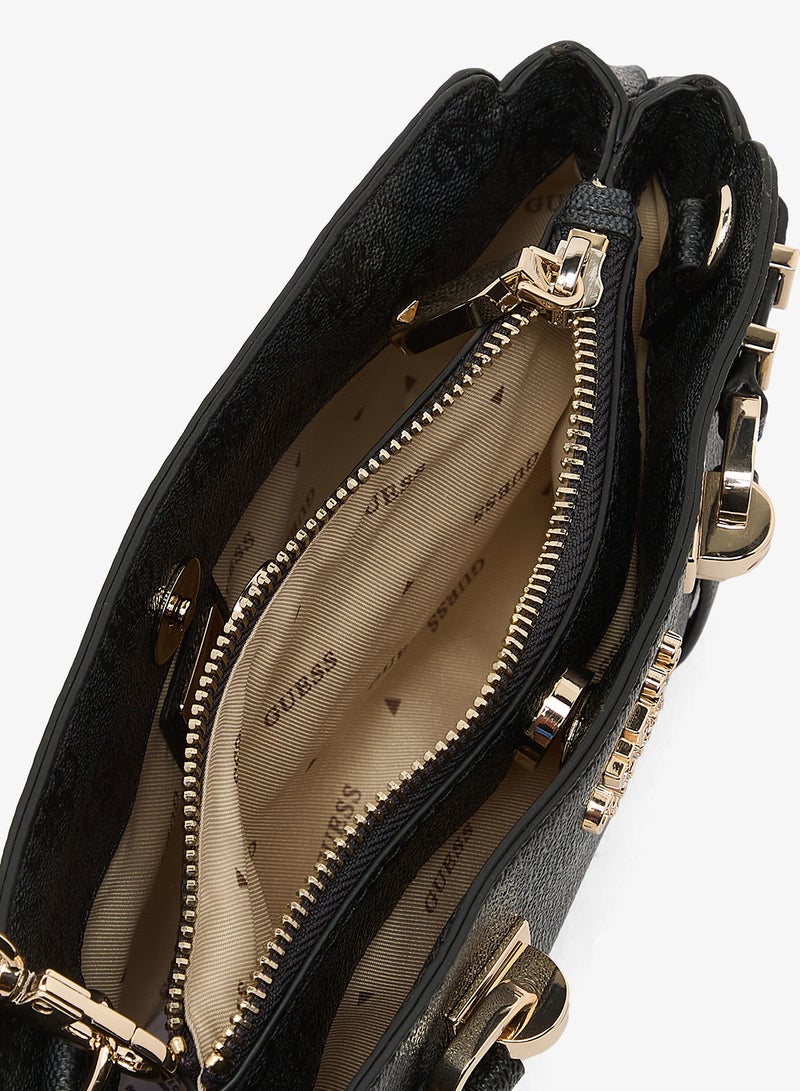 GUESS Leona Logo Girlfriend Crossbody Bag - Image 4