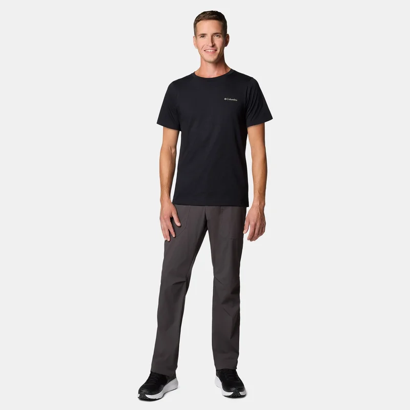 Columbia Black Men's Rapid Ridge Back Graphic T-Shirt for Men | Best Price UAE