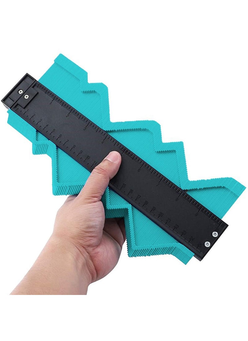 Zyomatiq Zyomatiq Contour Gauge Profile Tool for MeasuringIrregular Shape Duplicator Outline Tool for Perfect Fit and Easy Cutting Woodworking Auto Body Pipes 1PCS  - Image 1