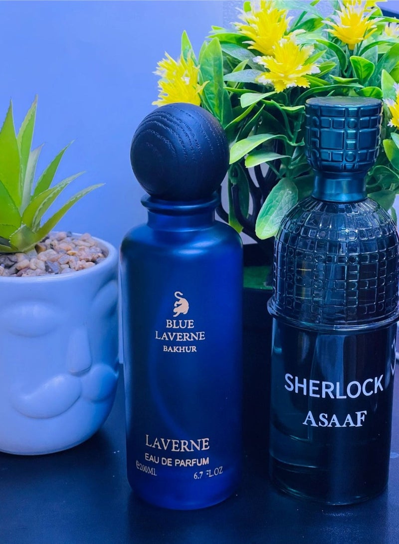 Laverne Blue Laverne Bukhur 200ml and Asaaf Sher Look Eau de Parfum 200ml 