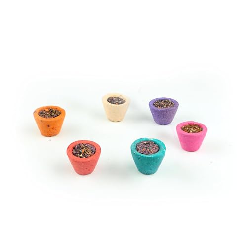GYOU Sambrani Havan Dhoop Cup for Pooja with Rose, Sandal(Chandan), Mogra, Kasturi, Loban and Guggal (40 Cups) for Home, Office, Yoga, Prayer, Festival, Meditation and Spiritual Events - Image 3