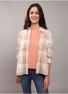 AE Plaid Flannel Shirt