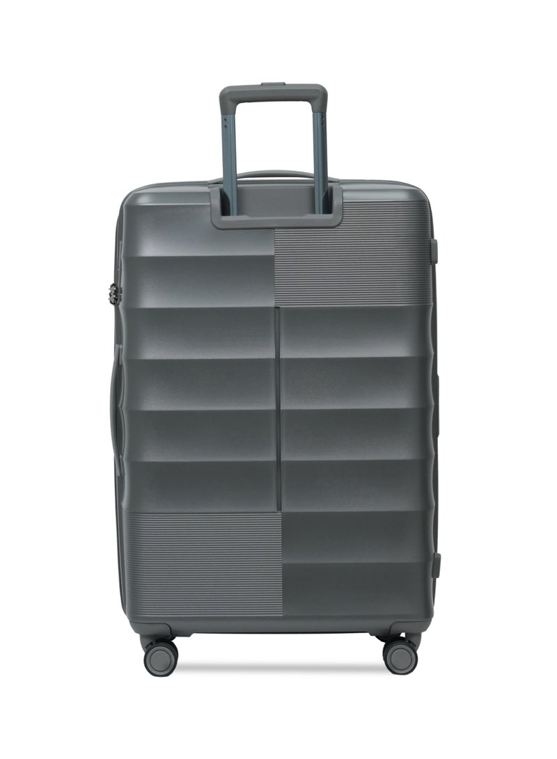 President PP  3-piece luggage set High-quality Travel bag ( S,M,L) spinner wheels, Model -66770 ( olive green ) - Image 2