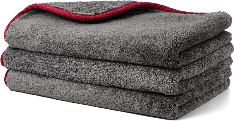 Tazweeq Microfiber Car Wash Cloth, Coral Velvet Car Wash Towel, Thickened Absorbent Car Wash Shop Tools Car Supplies (60 * 90cm) - Image 1