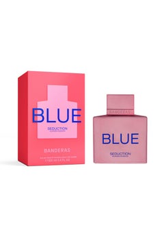 Antonio Banderas Banderas Perfumes - Blue Seduction Summer Essence - Eau de Toilette for Women - Long Lasting - Bright and Sensual Fragrance - Ideal for Day Wear - 3.4 Fl Oz  - Image 1