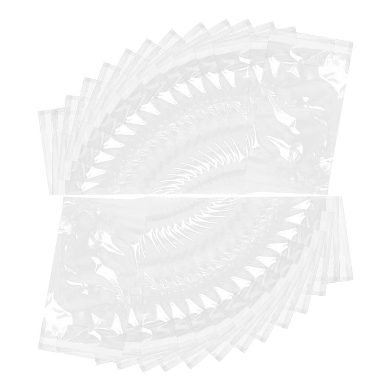 Self Adhesive Card Bags 200pcs 3 Inch Plastic Protective Sleeves Photo Storage Sealing Bags - Image 2
