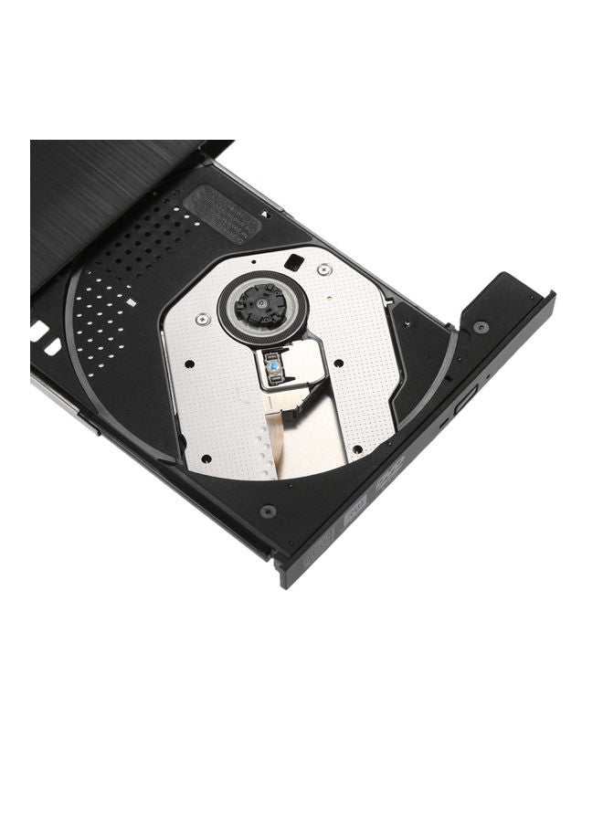 NIBEMINENT USB Portable Ultra Slim External Slot-In CD DVD ROM Player Black  - Image 4