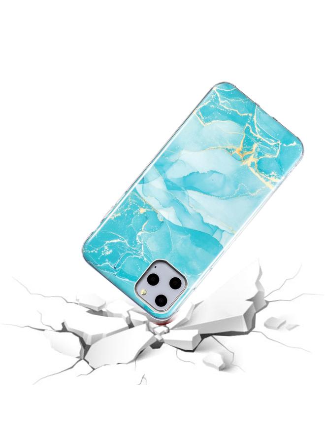 زبون جراب لهاتف iPhone 11 Pro Max IMD من مادة TPU بنمط رخامي - Image 3