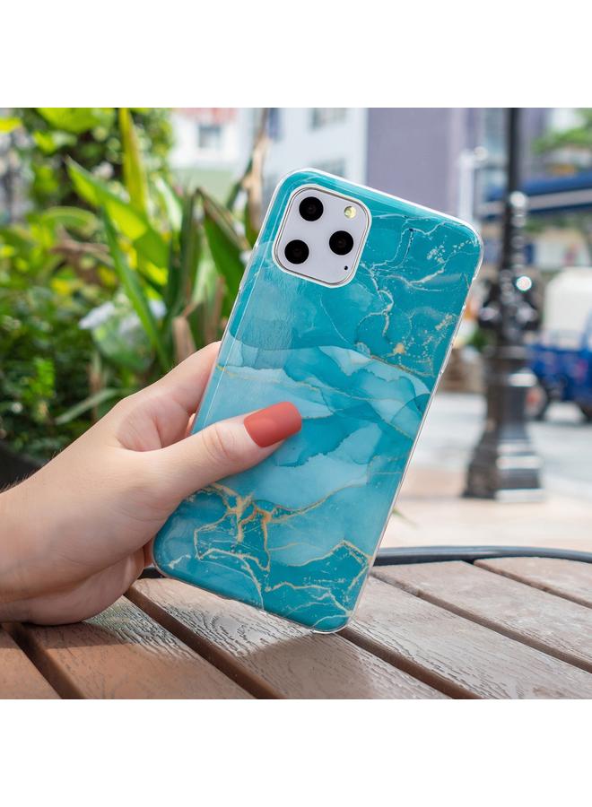 زبون جراب لهاتف iPhone 11 Pro Max IMD من مادة TPU بنمط رخامي - Image 5