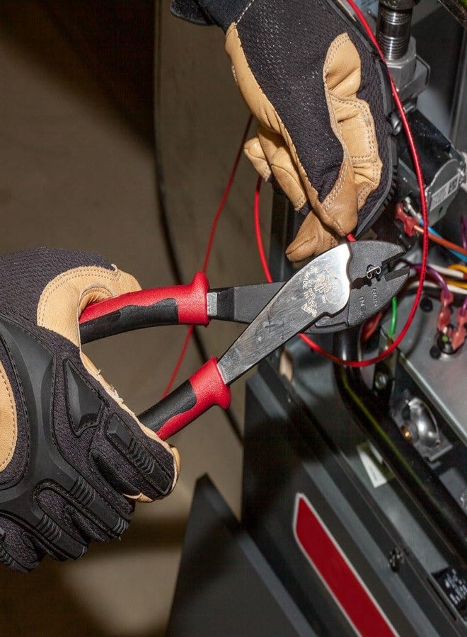 Klein Tools J1005 Crimping and Cutting Tool, Tapered Nose for 10 to 22 AWG Solderless Terminals and Connectors - Image 4