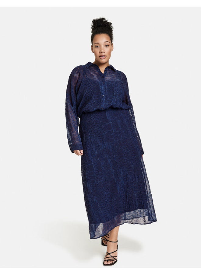 GERRY WEBER - Maxi skirt with a sheer print - Image 1