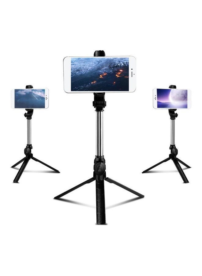 NIBEMINENT Universal Handheld Bluetooth Remote Shutter Mobile Phone Selfie Stick Tripod Black - Image 4