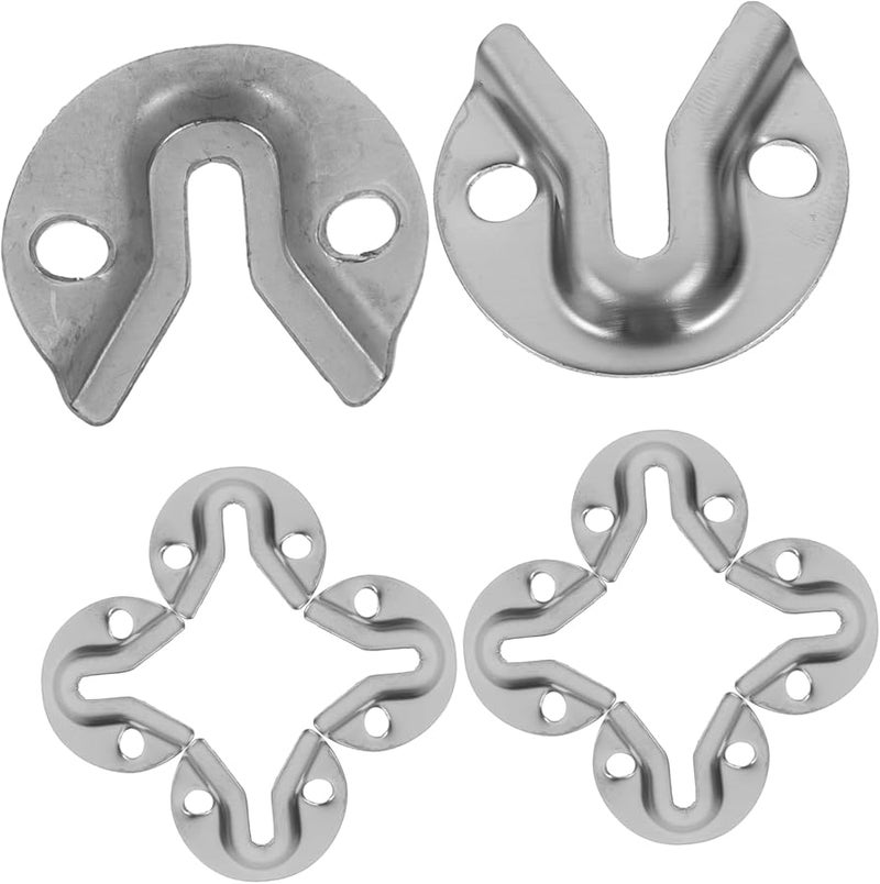 Tehaux 10 حزمة من مشابك التعليق المتشابكة للإطارات والمرايا والأثاث - Image 2