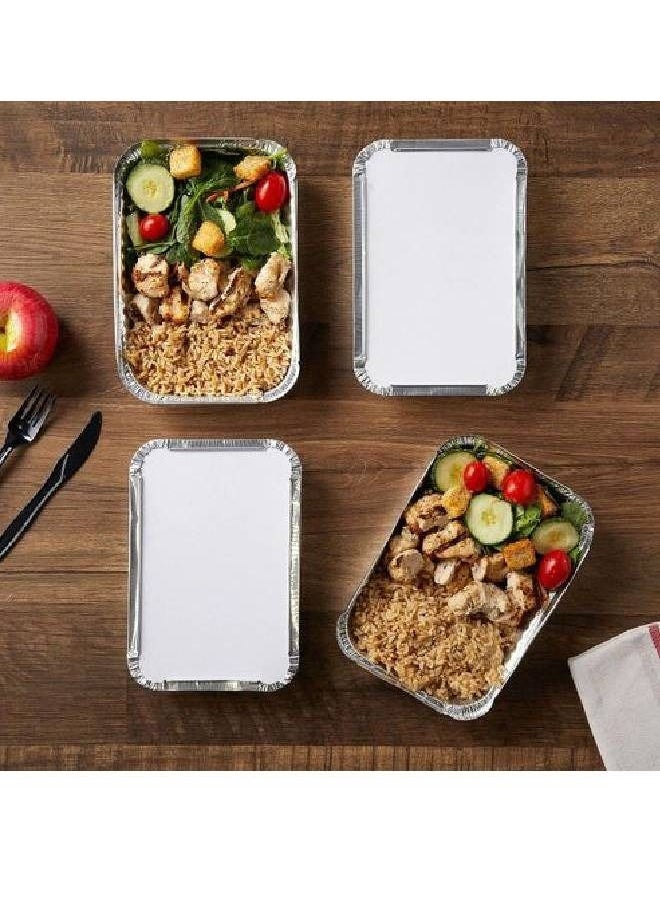 Generic - Aluminum Foil Containers And Board Lids Sets (6PCS) - Image 1