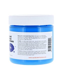 Liquid Latex Fashions Blue Body Paint for Adults and Kids, Ammonia Free, Cosplay Makeup, Creates Professional Monster, Zombie Arts, Easy On and Off- 4 Oz  - Image 1