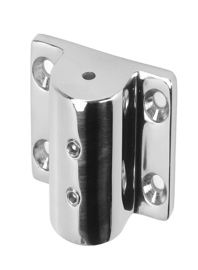 Hilitand Marine Boat Hand Rail Fitting 316 Stainless Steel Hand Rail Fitting 7/8in Hole Marine Yacht Handrail Rectangle Stanchion Base 58.5 x 45.5mm - Image 5