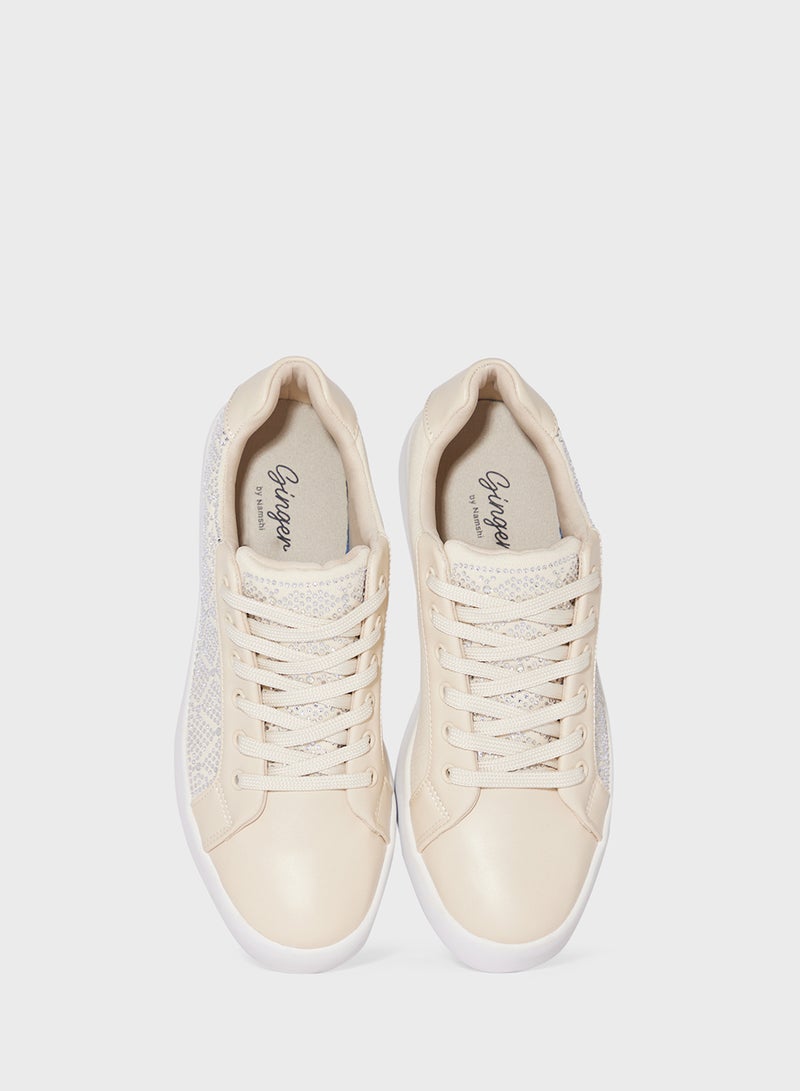 Ginger Diamante Sneakers  - Image 4
